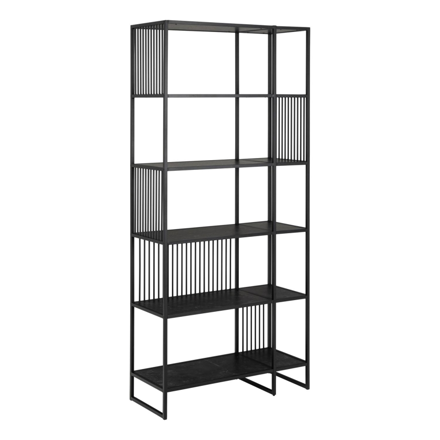 Boekenkast DEVIN zwart