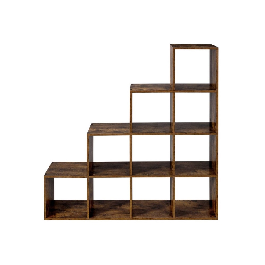 Boekenkast DOVARO bruin