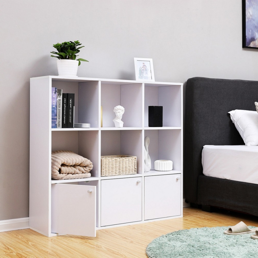 Boekenkast DOVARO wit