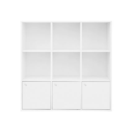 Boekenkast DOVARO wit