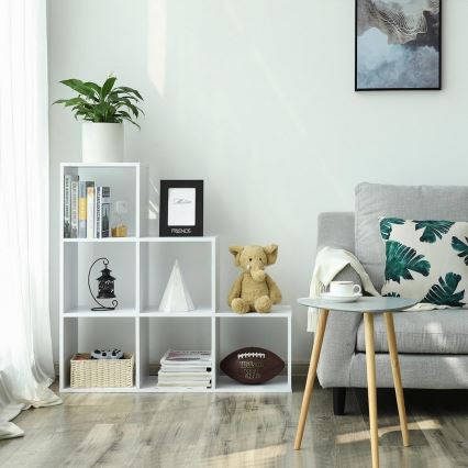 Boekenkast DOVARO wit
