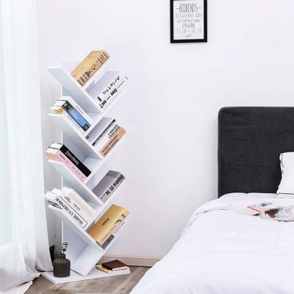 Boekenkast LIVARO wit