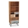Boekenkast MEZO 180x60 cm eiken wotan