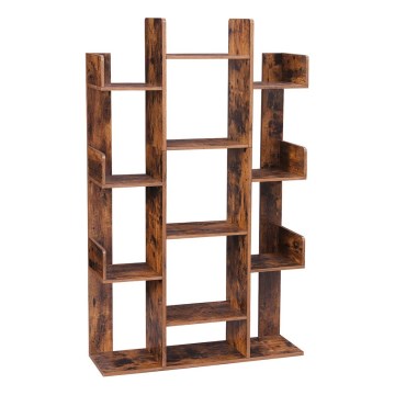 Boekenkast NAVARO bruin