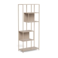 Boekenkast SARON 77x185 cm grijs