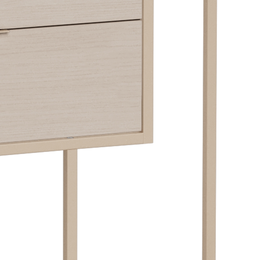 Boekenkast SARON 77x185 cm grijs