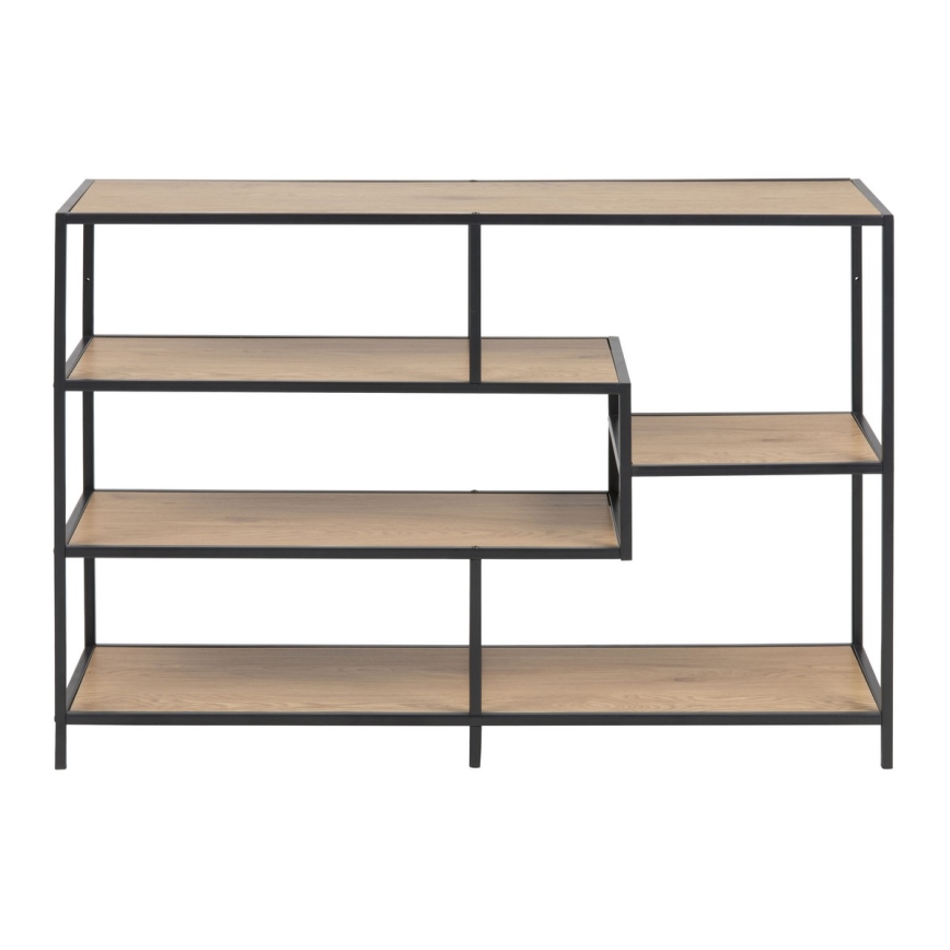 Boekenkast SARON eiken/zwart