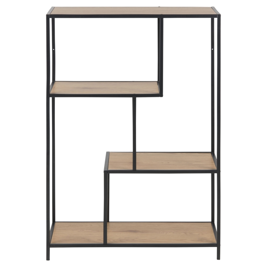 Boekenkast SARON eiken/zwart