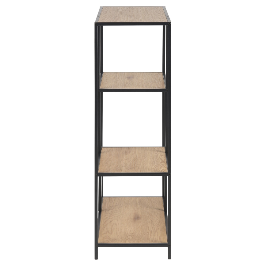 Boekenkast SARON eiken/zwart