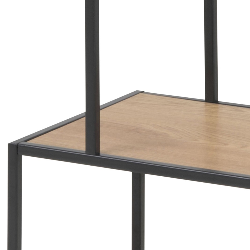 Boekenkast SARON eiken/zwart
