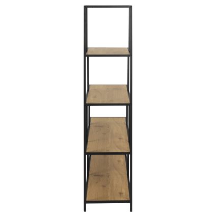 Boekenkast SARON eiken/zwart
