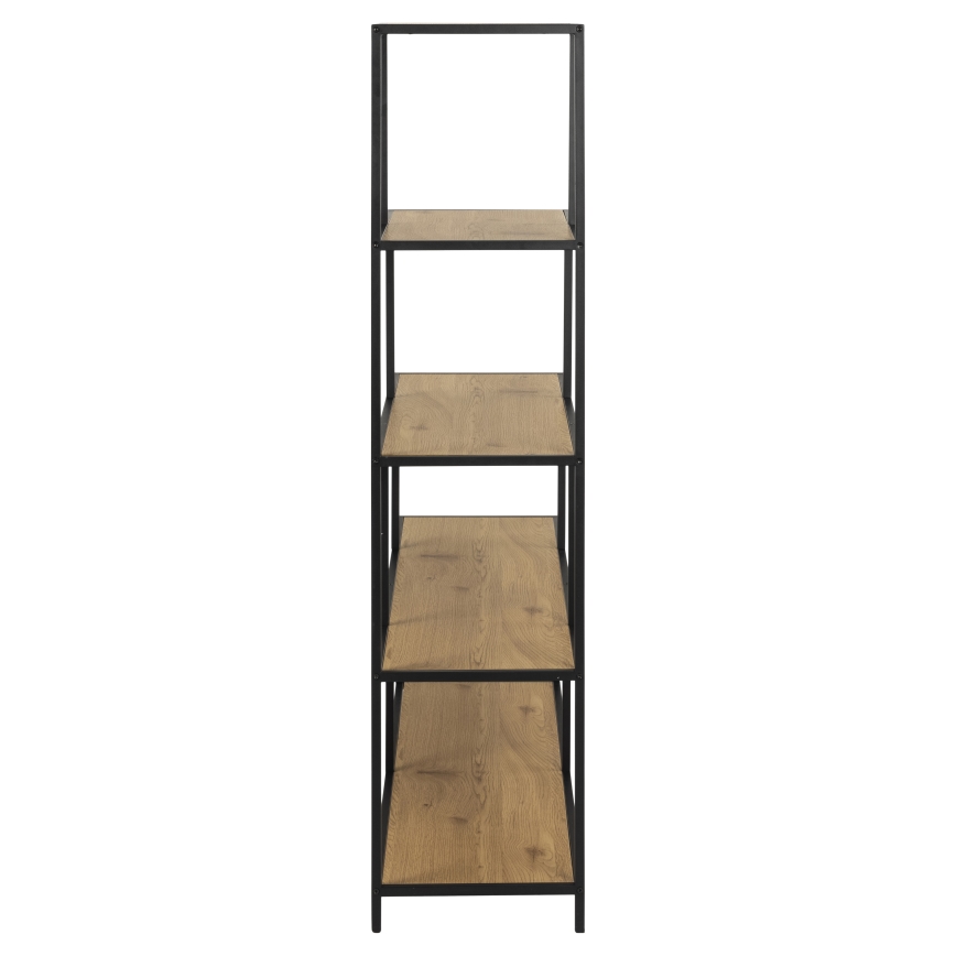 Boekenkast SARON eiken/zwart