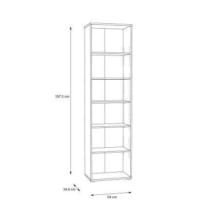 Boekenkast URAN artisan eiken