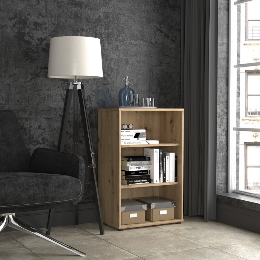 Boekenkast URAN Artisan-eiken