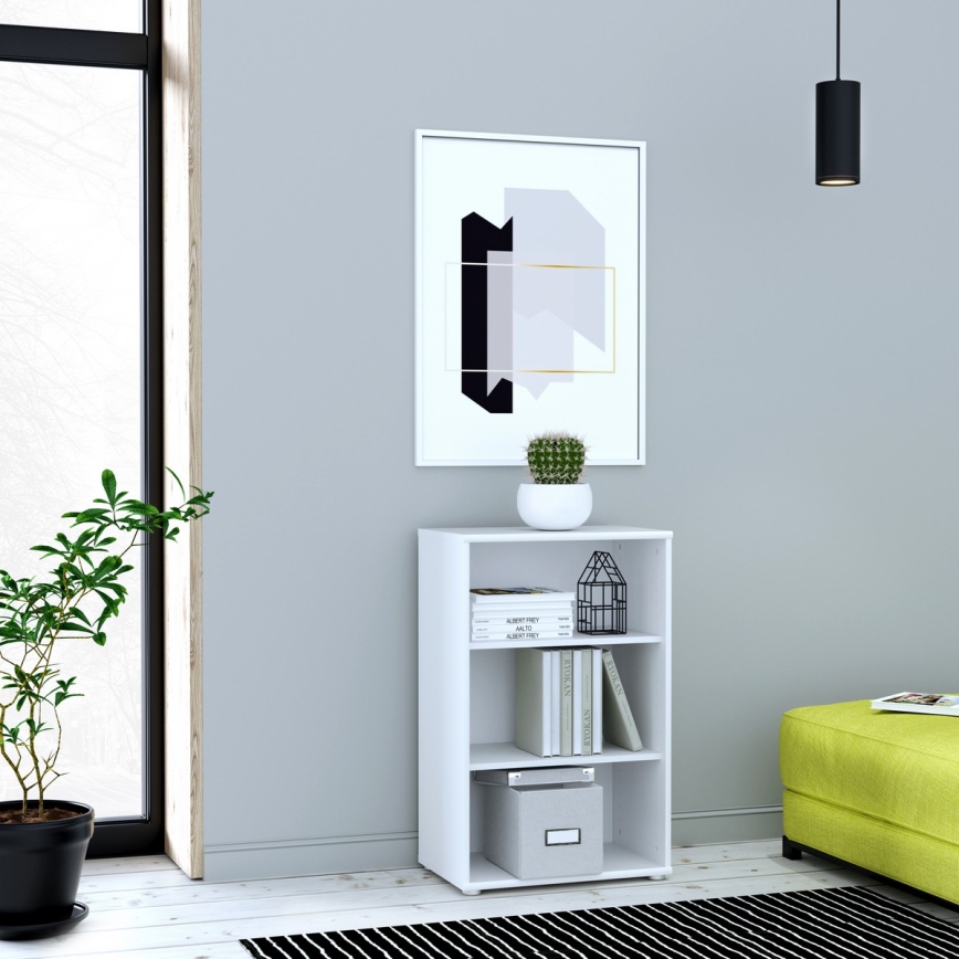Boekenkast URAN wit