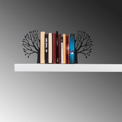 Boekenstop 22x44 cm zwart