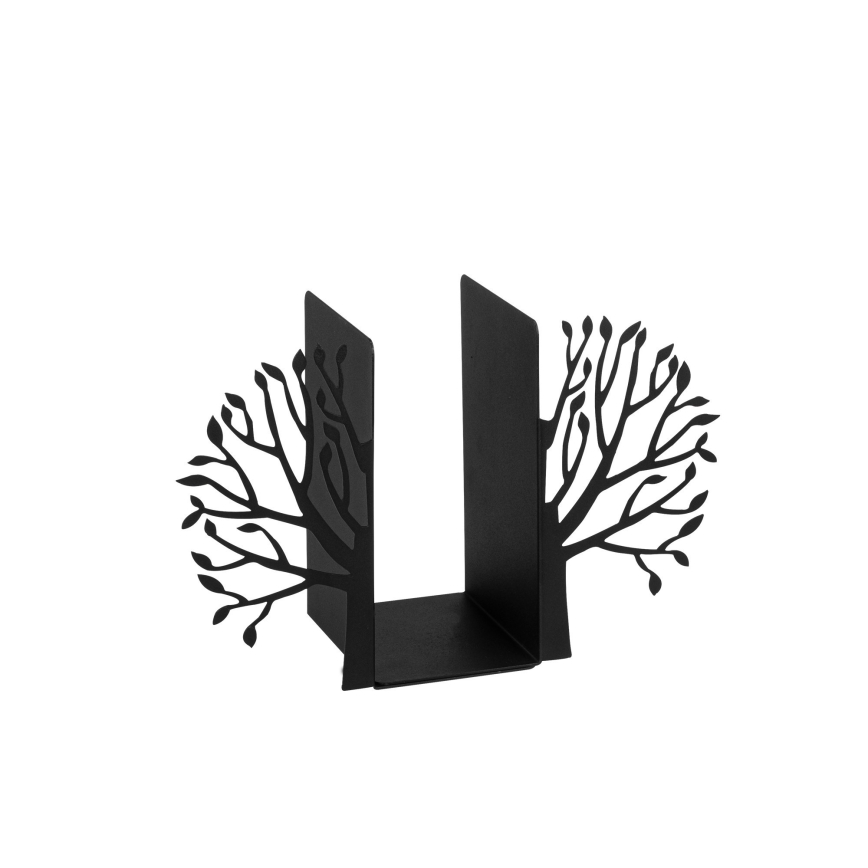 Boekenstop 22x44 cm zwart
