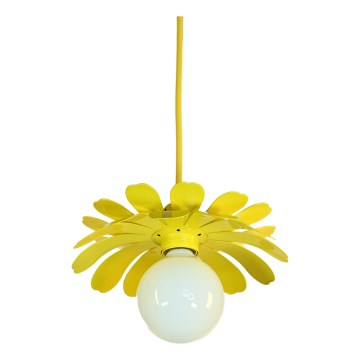 Bohemia-Design - Hanglamp aan kabel 1xE27/60W/230V geel
