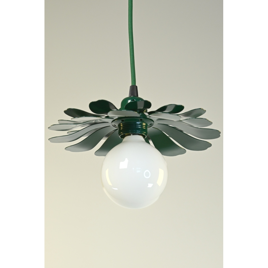 Bohemia-Design - Hanglamp aan kabel 1xE27/60W/230V groen