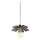Bohemia-Design - Hanglamp aan snoer 1xE27/60W/230V bronskleurig