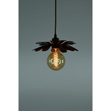 Bohemia-Design - Hanglamp aan snoer 1xE27/60W/230V bronskleurig