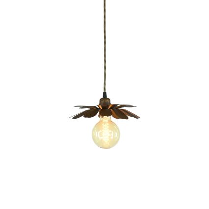 Bohemia-Design - Hanglamp aan snoer 1xE27/60W/230V bronskleurig