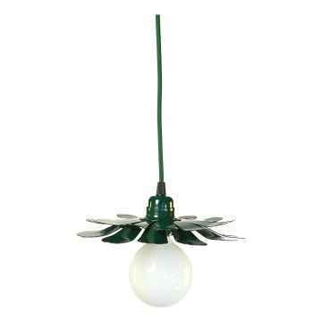 Bohemia-Design - Hanglamp met kabel 1xE27/60W/230V groen
