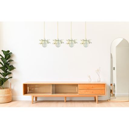 Bohemia-Design - Hanglamp met snoer 1xE27/60W/230V crème