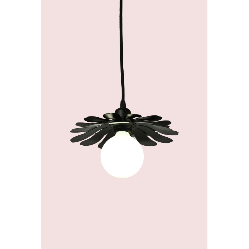 Bohemia-Design - Hanglamp met snoer 1xE27/60W/230V zwart