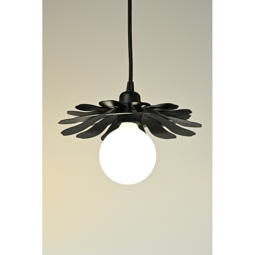 Bohemia-Design - Hanglamp met snoer 1xE27/60W/230V zwart
