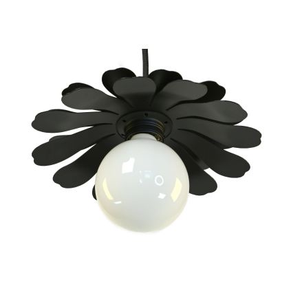 Bohemia-Design - Pendellamp met kabel 1xE27/60W/230V zwart