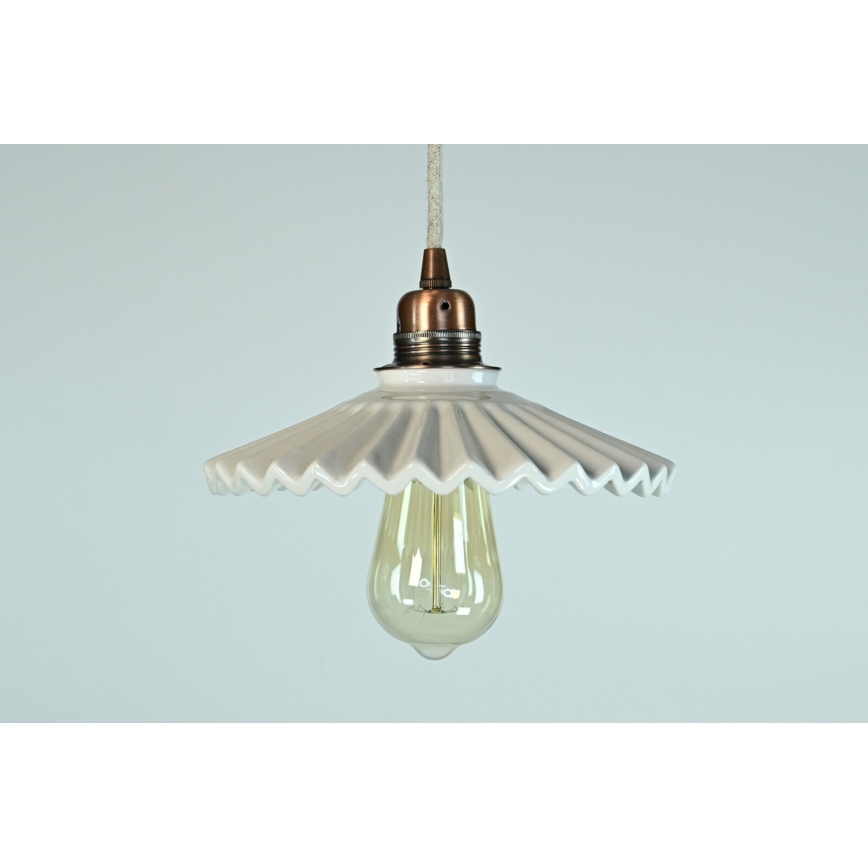 Bohemia-Design - Porseleinen hanglamp aan snoer 1xE27/60W/230V