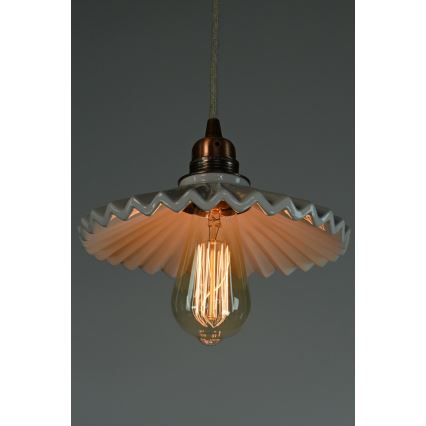 Bohemia-Design - Porseleinen hanglamp aan snoer 1xE27/60W/230V