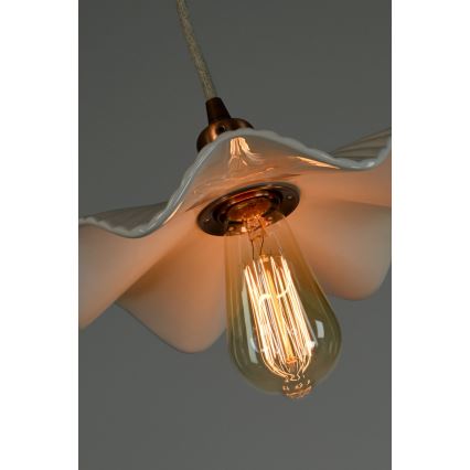 Bohemia-Design - Porseleinen hanglamp aan snoer 1xE27/60W/230V