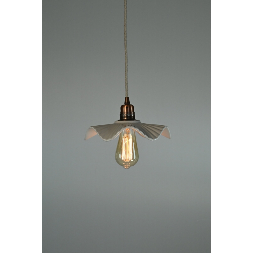 Bohemia-Design - Porseleinen hanglamp aan snoer 1xE27/60W/230V