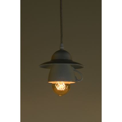 Bohemia-Design - Porseleinen hanglamp aan snoer 1xE27/60W/230V