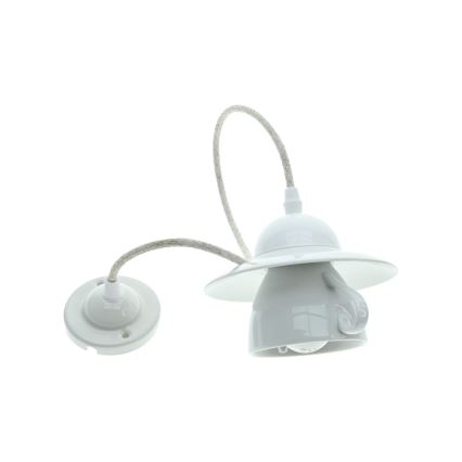 Bohemia-Design - Porseleinen hanglamp aan snoer 1xE27/60W/230V