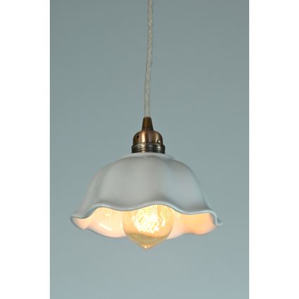 Bohemia-Design - Porseleinen hanglamp met kabel 1xE27/60W/230V