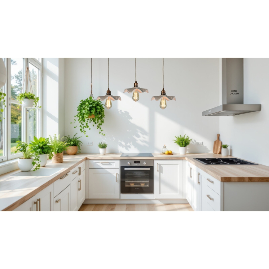 Bohemia-Design - Porseleinen kroonluchter aan kabel 1xE27/60W/230V