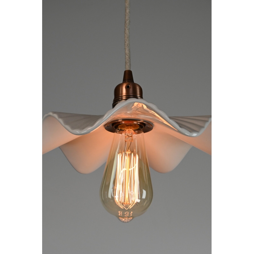 Bohemia-Design - Porseleinen kroonluchter aan kabel 1xE27/60W/230V