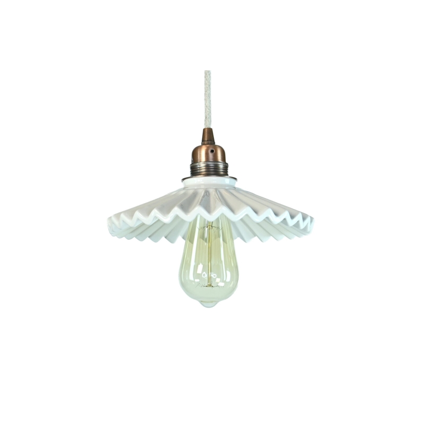Bohemia-Design - Porseleinen pendellamp met snoer 1xE27/60W/230V