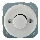 Bohemia-Design - Porseleinen retro dimmer zonder afdekraam 250V/10A wit