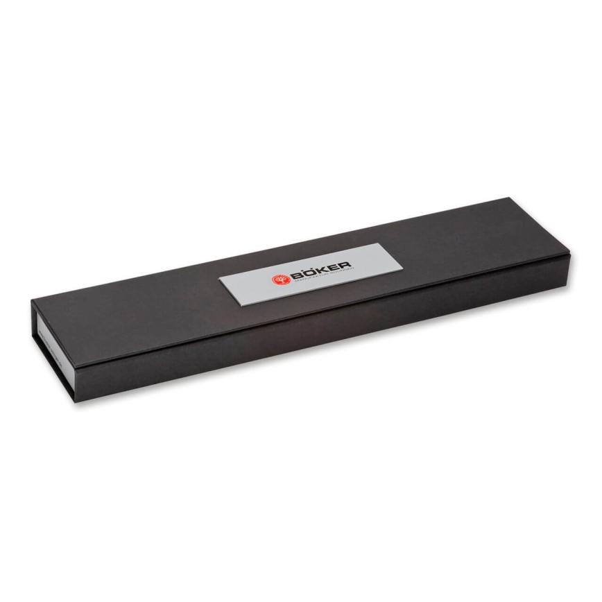 Böker - Damast santokumes DAMAST OLIVE 17,2 cm olijfhout
