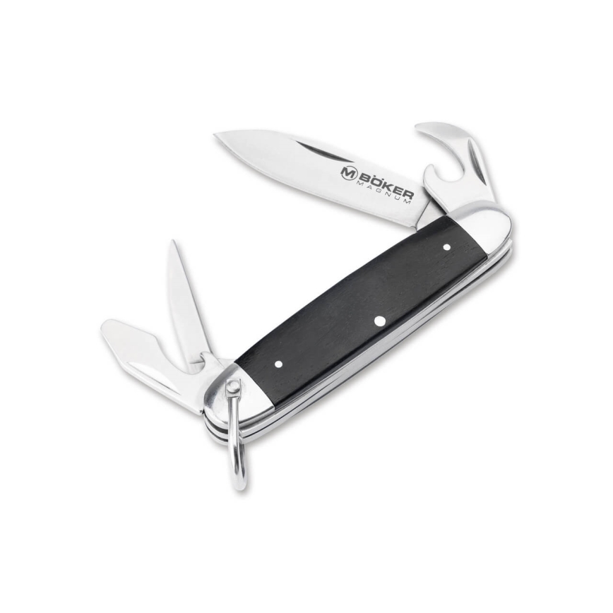 Böker - Multifunctioneel zakmes Magnum Classic Pocket Steel 16 cm/4 functies palissander