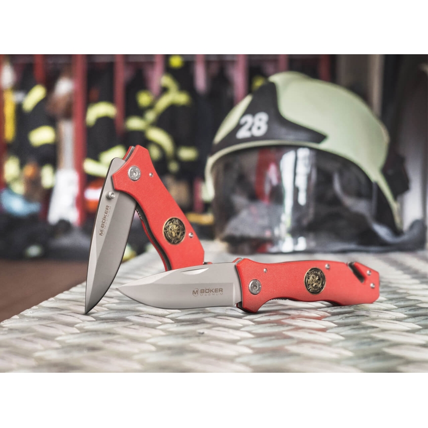 Böker - Zakmes Magnum Fire Brigade 20,5 cm