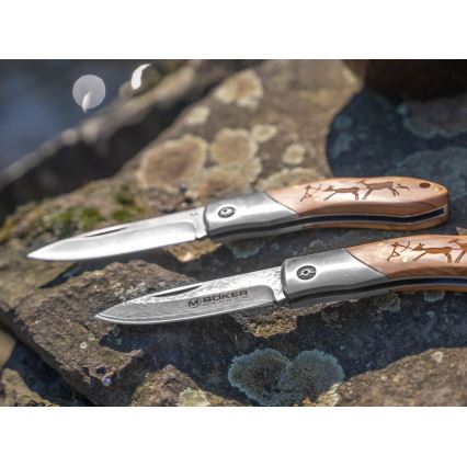 Böker - Zakmes van Damascus Magnum Caveman 19,4 cm