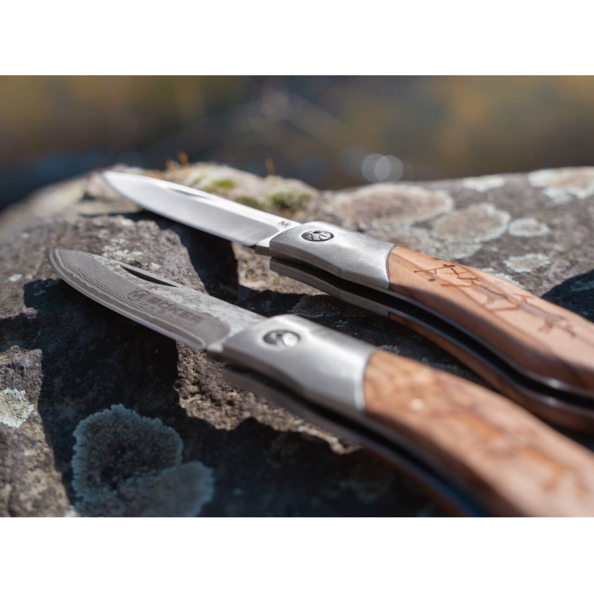 Böker - Zakmes van Damascus Magnum Caveman 19,4 cm