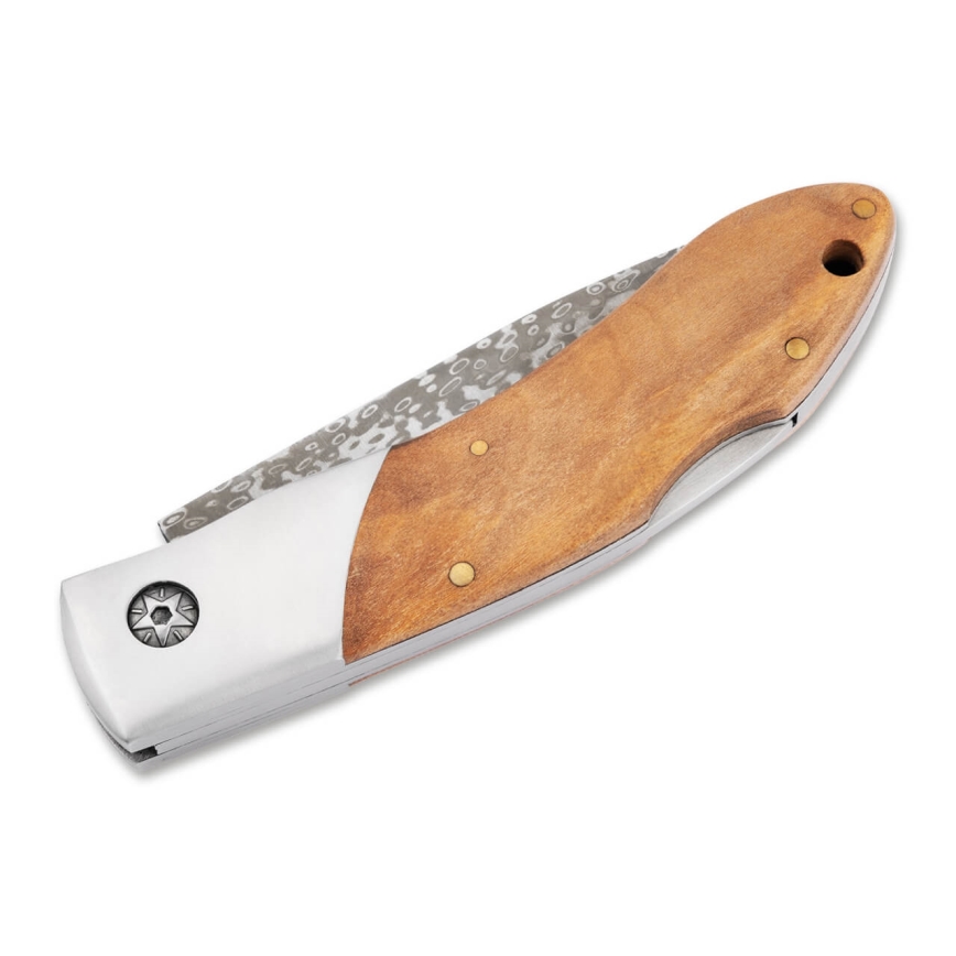 Böker - Zakmes van Damascus Magnum Caveman 19,4 cm