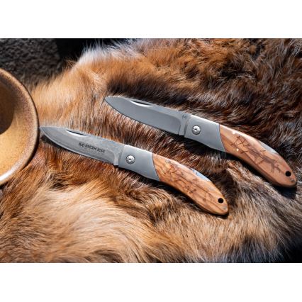 Böker - Zakmes van damast Magnum Caveman 19,4 cm