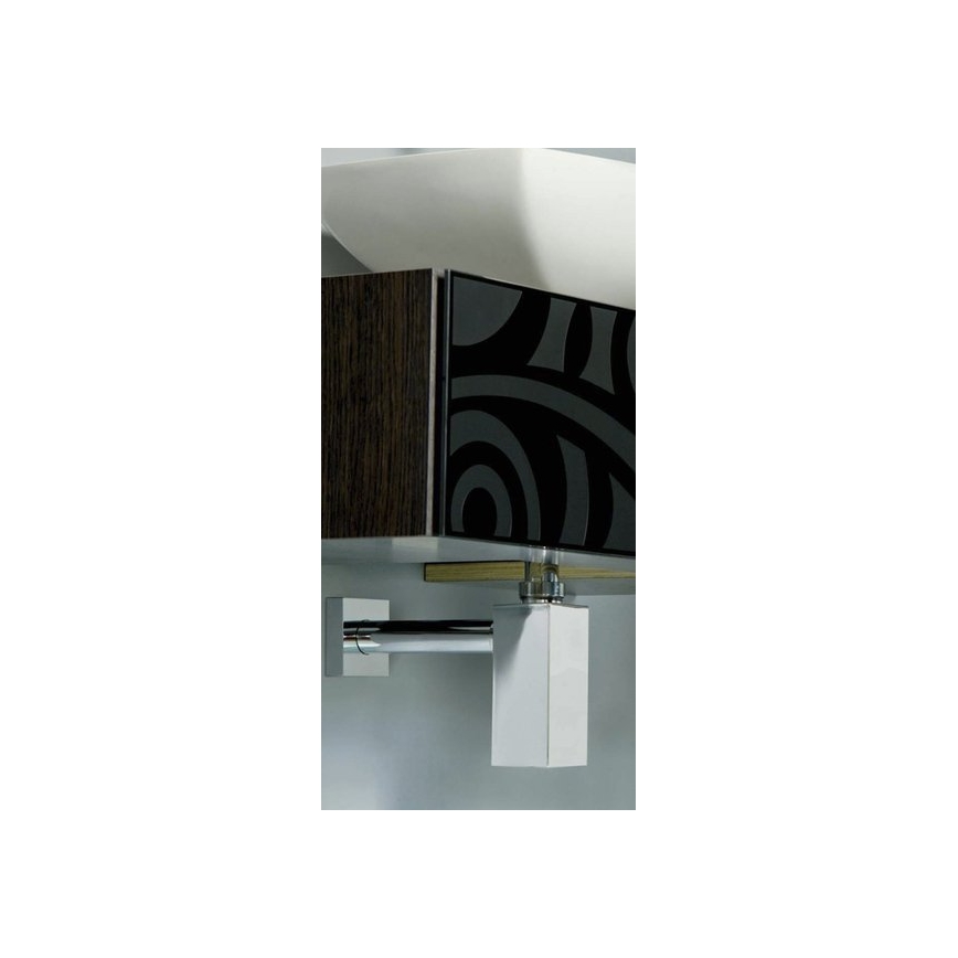 Bonomini - Wastafelsifon PIQUADRATO glanzend chroom